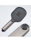 GAPPO Змішувач у ванну з душовою лійкою латунний G3210-9 gungrey