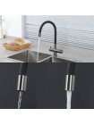 Gappo G4398-39 gungrey - Смеситель на кухню с гибким изливом с краном под фильтр