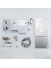 Душова система прихованого монтажу GAPPO G7107-70 хром