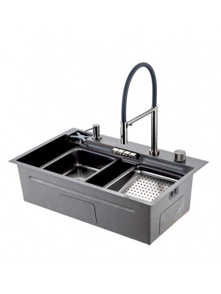 Мийка на кухню нержавіючої сталі PROFI 750*470 Gappo GS7547-19