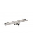 Линейный трап для душа под плитку 60 см Ital Brushed nickel IT02-FT29/600