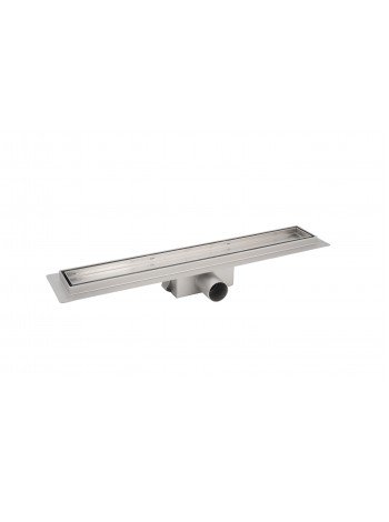 Лінійний трап для душу під плитку 90 см Ital Brushed Nickel IT02-FT29/900