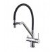 Смеситель для кухни под фильтр KOER KB-72006-01 KR3379 хром-чёрный