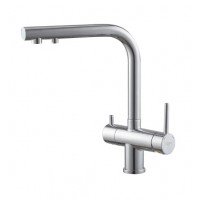 Смеситель для кухни с выходом для питьевой воды KOER KB-72001-01 Цвет хром KR3391