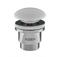 Донный клапан для раковины универсальный Koer PW-01-11 Click-Clack KR3405