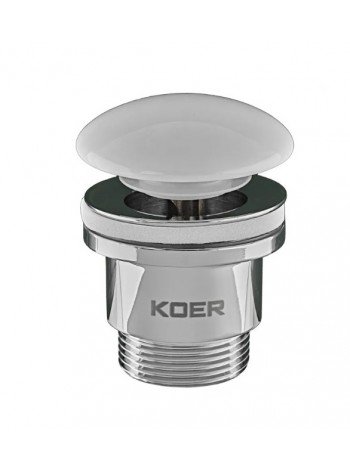 Донний клапан для раковини універсальний Koer PW-01-11 Click-Clack KR3405
