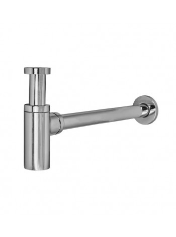 Сифон для раковины Koer BT-01-01 под донный клапан 1 1/4'' KR3407 хром