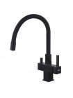 Сеситель для кухни с гибким изливом под фильтр Koer KB-72023-05 KR5009 чёрный