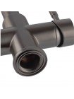Змішувач для кухні з пружиною Koer KB-72025-07 KR5016 з краном для фільтра хром