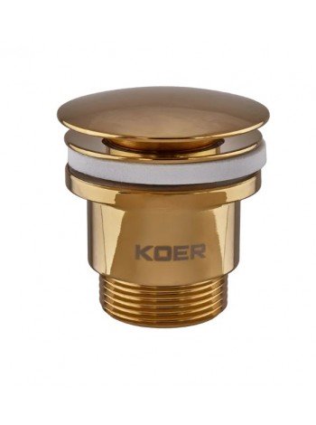 Донный клапан для раковины универсальный Koer PW-01-12 Click-Clack KR5194