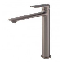Змішувач для умивальника високий Koer KB-11028-07 KR5296 графіт