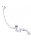 Сифон для ванны Koer BD-03-01 Click-Clack с переливом без ревизии хром 1 1/2 KR5441