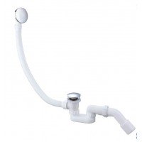 Сифон для ванны Koer BD-03-01 Click-Clack с переливом без ревизии хром 1 1/2 KR5441