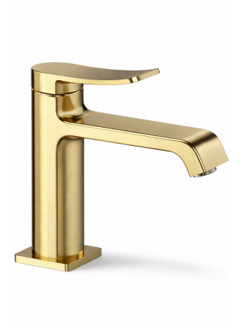 Змішувач для умивальника Mixxus Premium DALI 001 NUT Brushed Gold MI6762