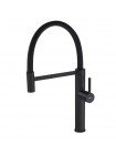 Смеситель для кухни чёрный с гибким изливом Mixxus Premium Oliwer 017 BLACK REFL.BLACK MI6966
