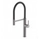 Змішувач для кухні з гнучким виливом Mixxus Premium Oliwer 017 GRAPHITE REFL.BLACK MI6967