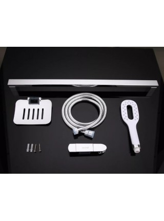 Душова стійка з мильницею хром GAPPO G8011