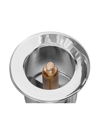 Донний клапан для раковини Koer PW-02-01 1 1/4'' кнопка хром KR3399 Донний клапан для раковини Koer PW-02-01 1 1/4'' кнопка хром KR3399