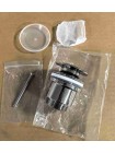 Донний клапан для раковини Koer PW-01-01 1 1/4'' кнопка хром KR3400