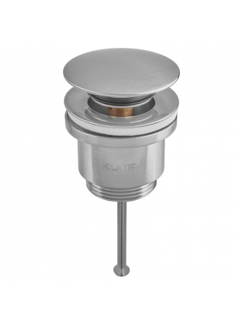Донний клапан для раковини Koer PW-01-02 1 1/4'' кнопка KR3401