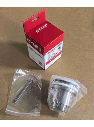 Донний клапан для раковини Koer PW-01-02 1 1/4'' кнопка KR3401 Донний клапан для раковини Koer PW-01-02 1 1/4'' кнопка KR3401
