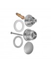 Донний клапан для раковини Koer PW-01-02 1 1/4'' кнопка KR3401