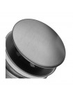 Донний клапан для раковини Koer PW-01-07 1 1/4'' кнопка Графіт KR3404