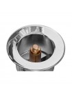 Донний клапан для ванної Koer PW-05-01 1 1/2'' кнопка хром KR3406