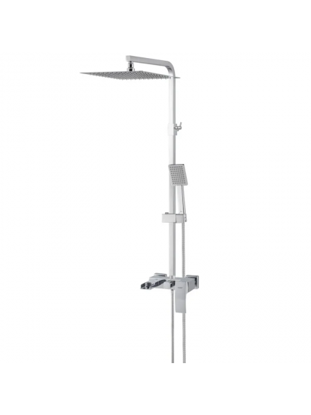 Душова система із змішувачем водоспад KOER KB-58007-01 хром KR3462