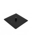 Душевая система  чёрная скрытого монтажа Koer KB-68007-05 KR3467 с тропическим душем