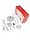 Душевая система скрытого монтажа Koer KB-64008-01 KR3476 с тропическим душем хром