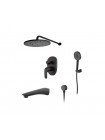 Душевая система скрытого монтажа Koer KB-64008-05 KR3477 с тропическим душем хром