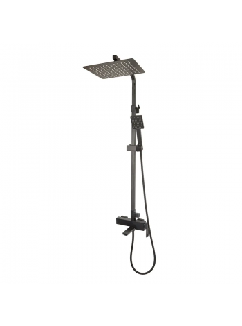 Тропічний душ із змішувачем Koer KB-56009-05 чорний KR3507