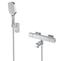 Смеситель для ванны с термостатом Koer KB-47011-01 хром KR4720