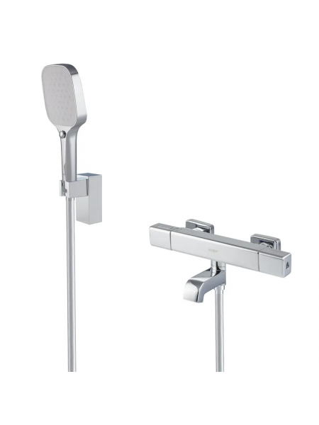 Смеситель для ванны с термостатом Koer KB-47011-01 хром KR4720 Смеситель для ванны с термостатом Koer KB-47011-01 хром KR4720