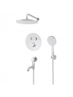 Душова система прихованого монтажу Koer KB-67012-01 KR4728 з термостатом хром