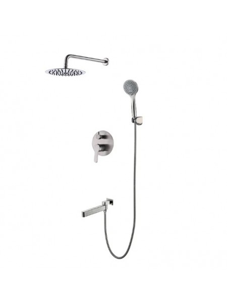 Встраиваемая душевая система Koer KI-66016-02 KR4792 из нержавеющей стали