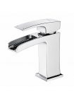 Смеситель для умывальника водопад белый-хром Koer KB-14007-04 KR5155
