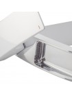 Смеситель для умывальника водопад белый-хром Koer KB-14007-04 KR5155