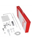 Душевая система KOER KB-58007-04 со смесителем водопад белый-хром KR5161