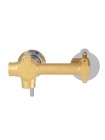 Смеситель для умывальника настенный Koer KB-16029-01 хром KR5480