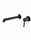 Смеситель для умывальника скрытого монтажа Koer KB-16029-05 черный KR5489