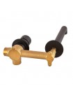 Смеситель для умывальника скрытого монтажа Koer KB-16029-05 черный KR5489