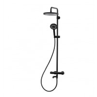 Душевая система с термостатом Koer KB-57029-05 черная KR5491