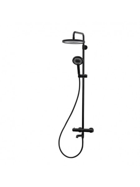 Душова система з термостатом Koer KB-57029-05 чорна KR5491