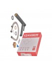 Змішувач для умивальника високий Koer KB-11029-07 графіт KR5496
