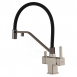 Смеситель для кухни KOER KB-72036-02 с краном под фильтр KR5813 чёрный хром Смеситель для кухни KOER KB-72036-02 с краном под фильтр KR5813 чёрный хром