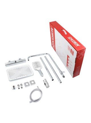 Душевая система с термостатом Koer KB-53038-01 хром KR5959 Душевая система с термостатом Koer KB-53038-01 хром KR5959
