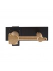 Смеситель для умывальника встраиваемый KOER KB-16009-05 черный KR5980