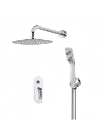 Встраиваемая душевая система Koer KB-62028-01 хром KR6008